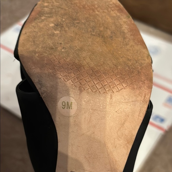 Gianni Binni Black Bow High Heels - Picture 7 of 7